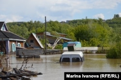 Паводок в Барнауле, июнь 2014 года