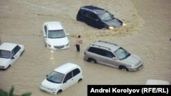 Дождевой паводок в Сочи