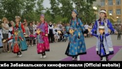 На открытии Забайкальского международного кинофестиваля, 2019 год