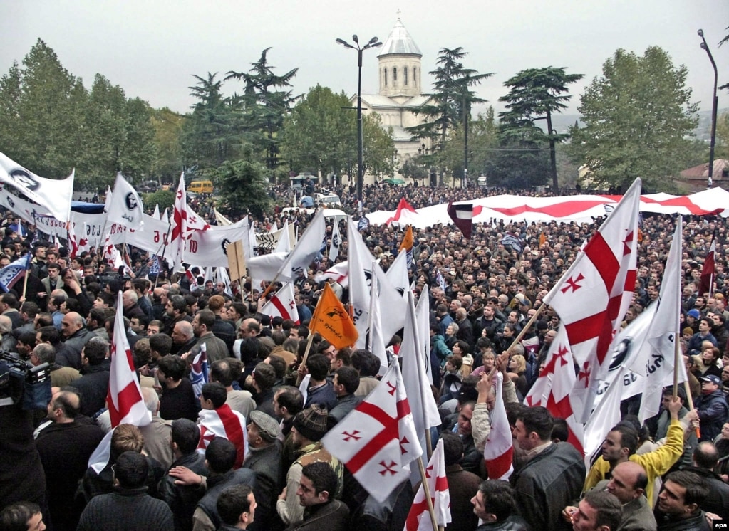 Революция роз в Грузии