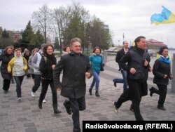 Забег за мир в Днепропетровске