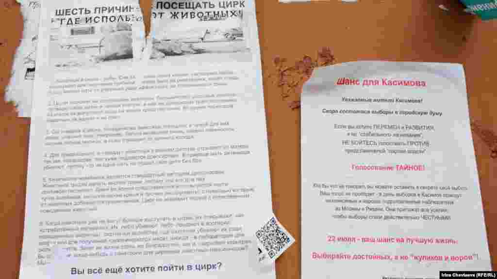 Предвыборная агитация: &quot;Выбирайте достойных, а не &quot;жуликов и воров&quot;