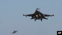 Румынские F-16 вылетели в направлении Дуная